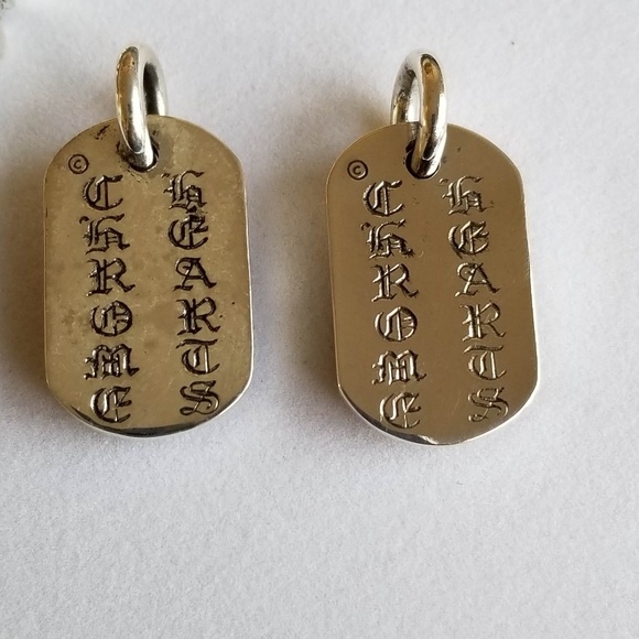 Chrome hearts raised cemetery dog tag - Picture 2 of 4